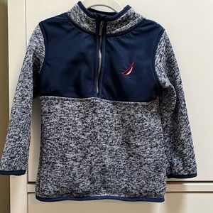 Nautica Toddler Boy quarter zip sweater!